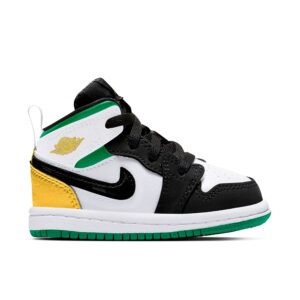Jordan 1 Mid SE White Laser Orange Lucky Green (TD) BQ6933-101 - Phonecase4u photo 1