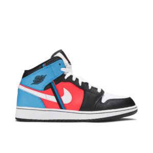 Jordan 1 Mid Tri Color Ribbons (GS) CV4891-001 - Phonecase4u photo 1