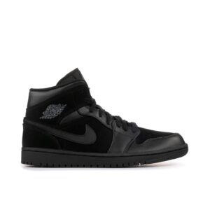 Jordan 1 Mid Triple Black (2018) 554724-050 - Phonecase4u photo 1