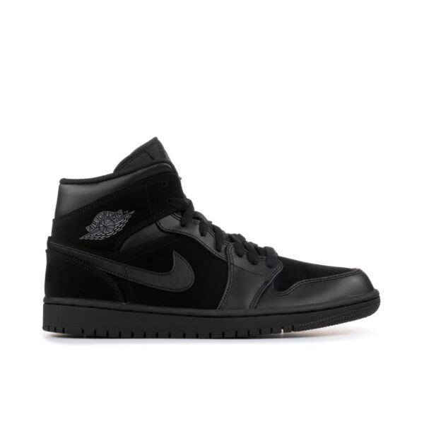 Jordan 1 Mid Triple Black (2018) 554724-050 - Phonecase4u photo 1