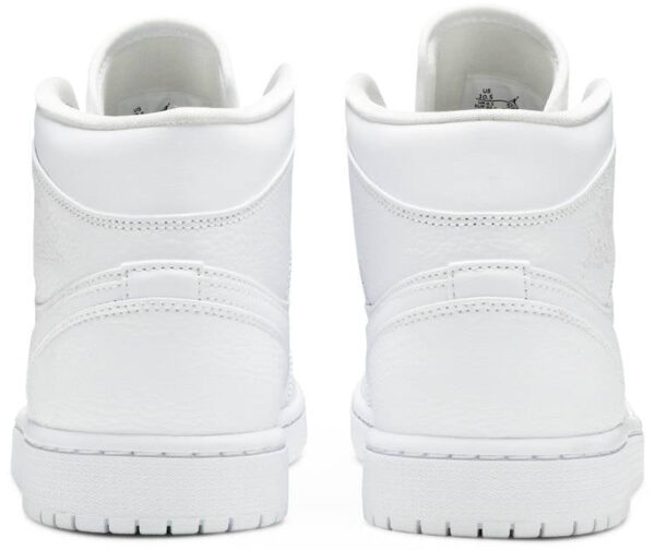 Jordan 1 Mid Triple White 2.0 (2020) 554724-130 - Phonecase4u photo 4