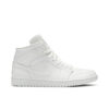 Jordan 1 Mid Triple White (2019) 554724-129 - Phonecase4u photo 1