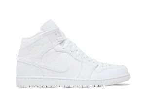 Jordan 1 Mid Triple White 554724-136 - Phonecase4u photo 1