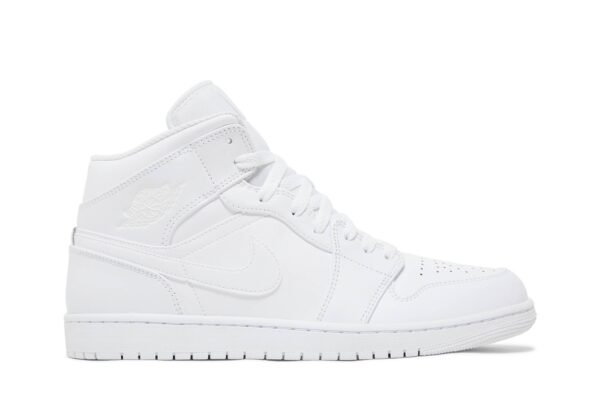 Jordan 1 Mid Triple White 554724-136 - Phonecase4u photo 1