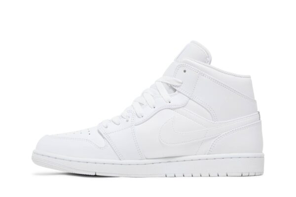 Jordan 1 Mid Triple White 554724-136 - Phonecase4u photo 3