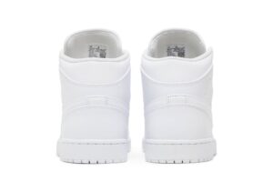 Jordan 1 Mid Triple White 554724-136 - Phonecase4u photo 6