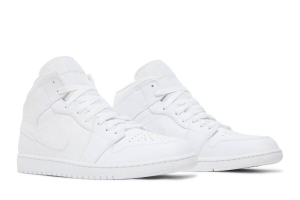 Jordan 1 Mid Triple White 554724-136 - Phonecase4u photo 8