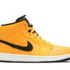 Jordan 1 Mid University Gold Black 554724-700 - Phonecase4u photo 1
