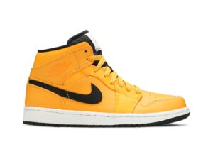 Jordan 1 Mid University Gold Black 554724-700 - Phonecase4u photo 1