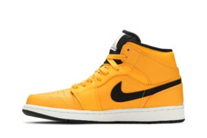 Jordan 1 Mid University Gold Black 554724-700 - Phonecase4u photo 3