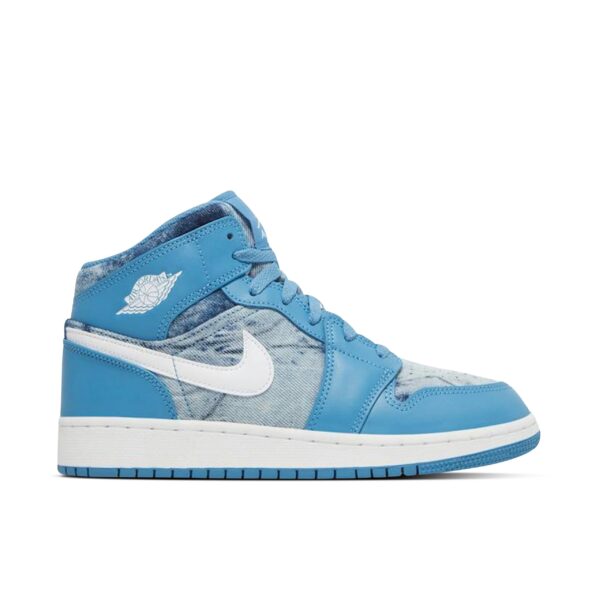 Jordan 1 Mid Washed Denim (GS) DM8951-400 - Phonecase4u photo 1