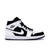 Jordan 1 Mid White Black 554724-113 - Phonecase4u photo 1