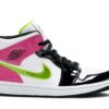 Jordan 1 Mid White Black Cyber Pink CZ9834-100 - Phonecase4u photo 1