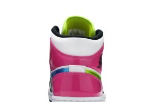 Jordan 1 Mid White Black Cyber Pink CZ9834-100 - Phonecase4u photo 7