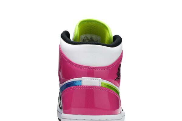 Jordan 1 Mid White Black Cyber Pink CZ9834-100 - Phonecase4u photo 7