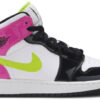 Jordan 1 Mid White Black Cyber Pink (GS) CZ9835-100 - Phonecase4u photo 1