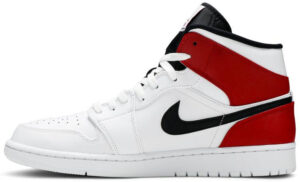 Jordan 1 Mid White Black Gym Red 554724-116 - Phonecase4u photo 2
