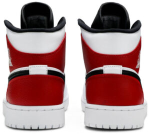 Jordan 1 Mid White Black Gym Red 554724-116 - Phonecase4u photo 4