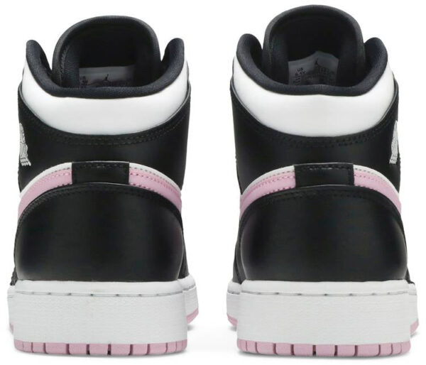 Jordan 1 Mid White Black Light Arctic Pink (GS) 555112-103 - Phonecase4u photo 4