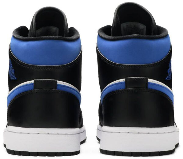 Jordan 1 Mid White Black Racer Blue 554724-140 - Phonecase4u photo 4