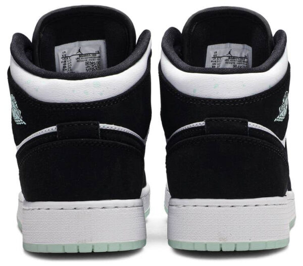 Jordan 1 Mid White Black Teal Tint (GS) BQ6931-103 - Phonecase4u photo 4