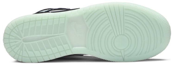 Jordan 1 Mid White Black Teal Tint (GS) BQ6931-103 - Phonecase4u photo 5