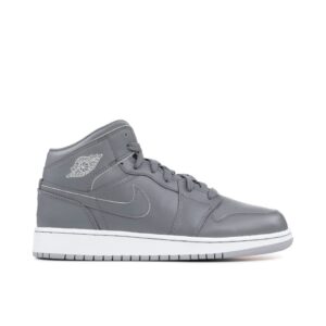 Jordan 1 Mid White Laser Orange Deep Royal Blue (GS) 554725-031 - Phonecase4u photo 1
