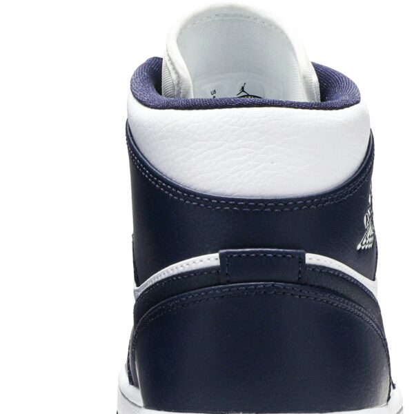 Jordan 1 Mid White Metallic Gold Obsidian 554724-174 - Phonecase4u photo 7