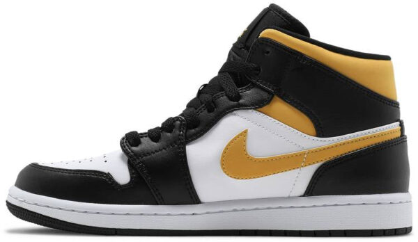 Jordan 1 Mid White Pollen Black 554724-177 - Phonecase4u photo 2