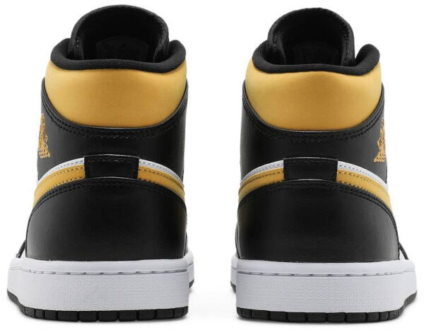 Jordan 1 Mid White Pollen Black 554724-177 - Phonecase4u photo 4