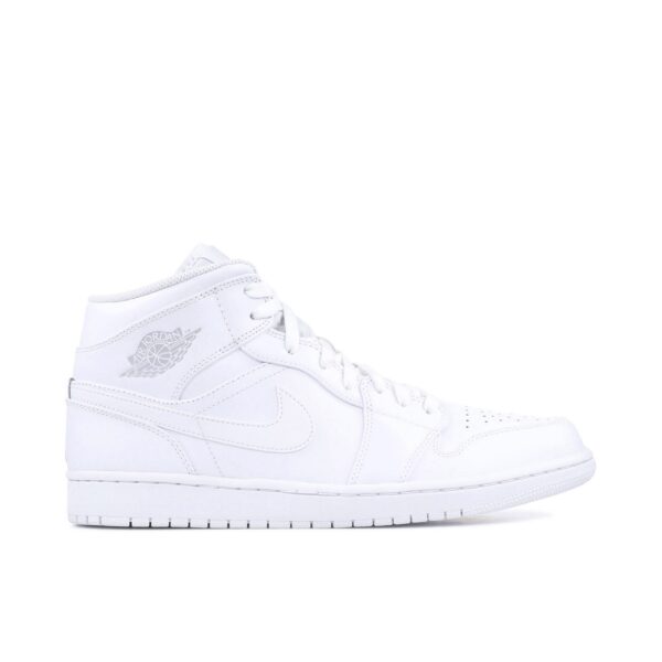 Jordan 1 Mid White/Pure Platinum 554724-104 - Phonecase4u photo 1
