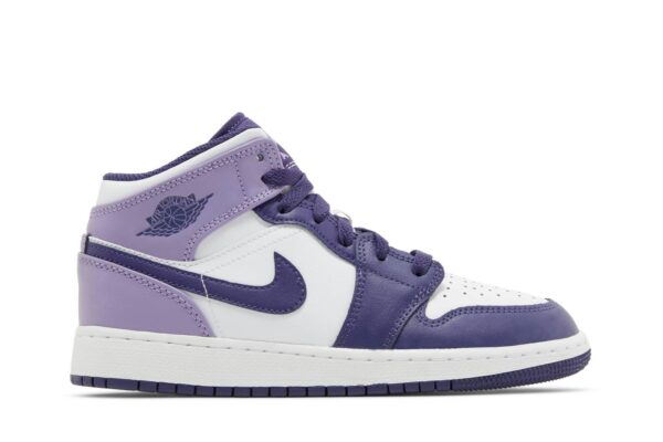 Jordan 1 Mid White Sky J Purple (GS) DQ8423-515 - Phonecase4u photo 1