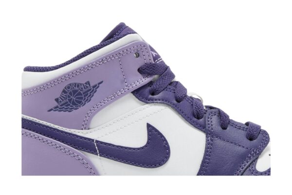 Jordan 1 Mid White Sky J Purple (GS) DQ8423-515 - Phonecase4u photo 2