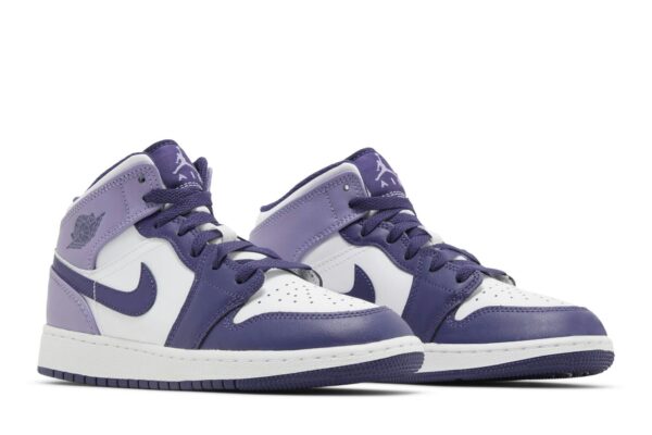 Jordan 1 Mid White Sky J Purple (GS) DQ8423-515 - Phonecase4u photo 8