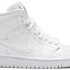 Jordan 1 Mid White Snakeskin (Women's) BQ6472-110 - Phonecase4u photo 1