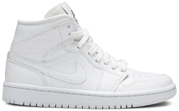 Jordan 1 Mid White Snakeskin (Women's) BQ6472-110 - Phonecase4u photo 1