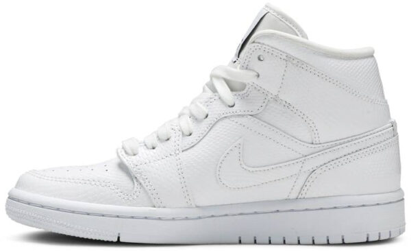 Jordan 1 Mid White Snakeskin (Women's) BQ6472-110 - Phonecase4u photo 2