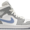 Jordan 1 Mid Wolf Grey Aluminum (Women's) BQ6472-105 - Phonecase4u photo 1