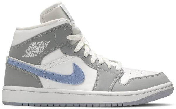 Jordan 1 Mid Wolf Grey Aluminum (Women's) BQ6472-105 - Phonecase4u photo 1