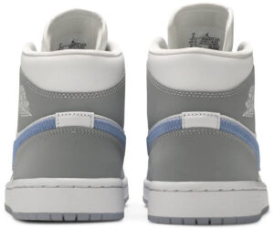 Jordan 1 Mid Wolf Grey Aluminum (Women's) BQ6472-105 - Phonecase4u photo 4