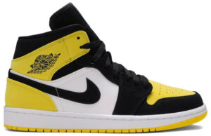 Jordan 1 Mid Yellow Toe Black 852542-071 - Phonecase4u photo 1