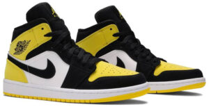 Jordan 1 Mid Yellow Toe Black 852542-071 - Phonecase4u photo 3