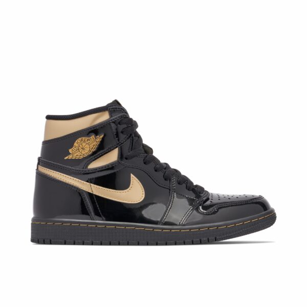Jordan 1 Retro High Black Metallic Gold (2020) 555088-032 - Phonecase4u photo 1