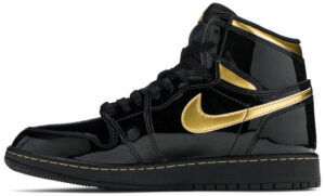 Jordan 1 Retro High Black Metallic Gold (2020) (GS) 575441-032 - Phonecase4u photo 2
