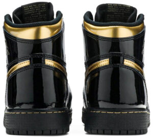 Jordan 1 Retro High Black Metallic Gold (2020) (GS) 575441-032 - Phonecase4u photo 4