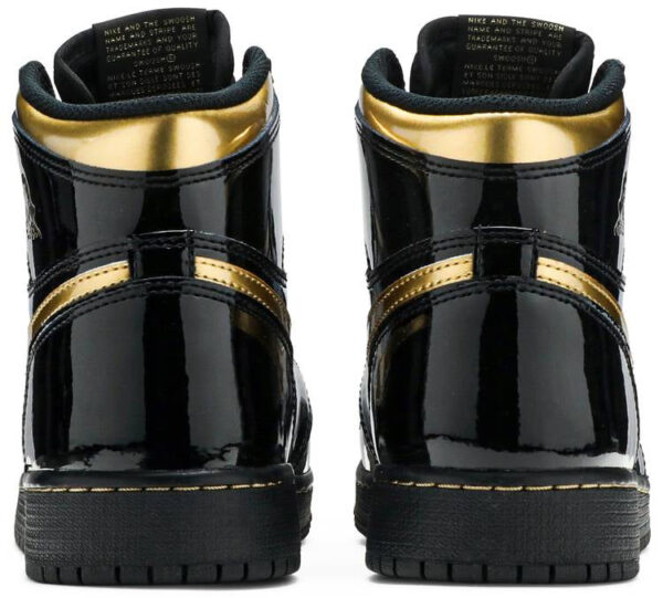 Jordan 1 Retro High Black Metallic Gold (2020) (GS) 575441-032 - Phonecase4u photo 4