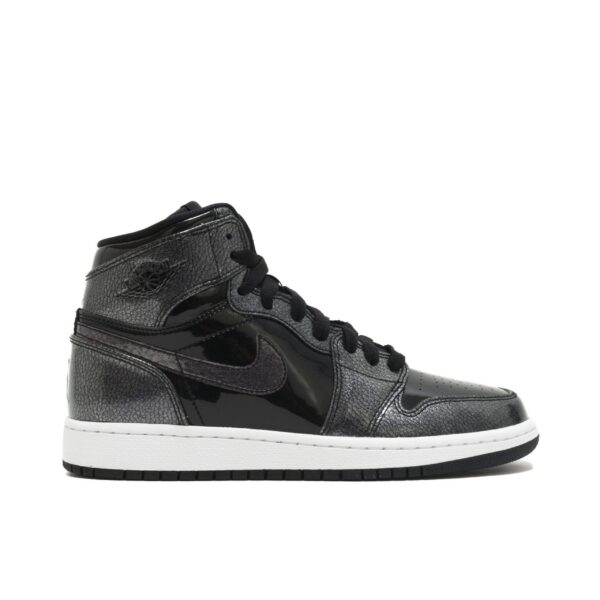 Jordan 1 Retro High Black Patent (GS) 705300-017 - Phonecase4u photo 1