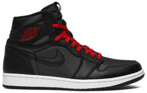 Jordan 1 Retro High Black Satin Gym Red 555088-060 - Phonecase4u photo 1