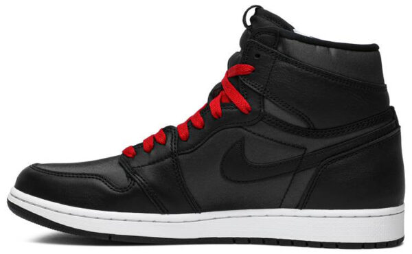 Jordan 1 Retro High Black Satin Gym Red 555088-060 - Phonecase4u photo 2