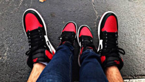 Jordan 1 Retro High Bred Toe 555088-610 - Phonecase4u photo 6